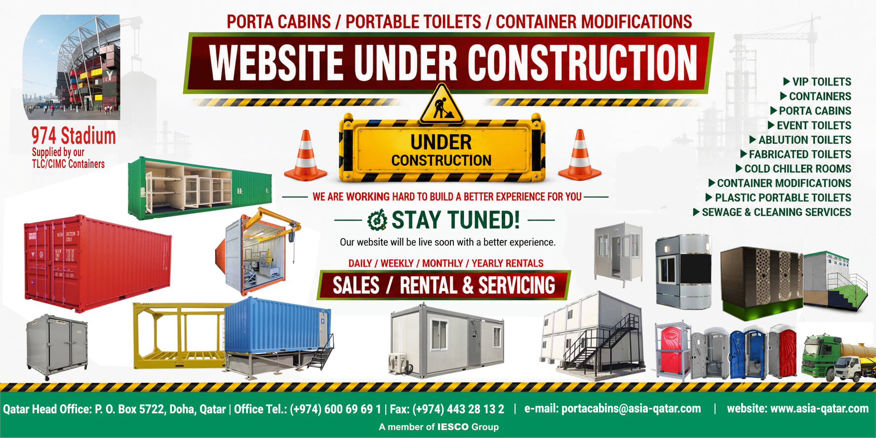 Asia-Qatar.com under construction, stay tuned...