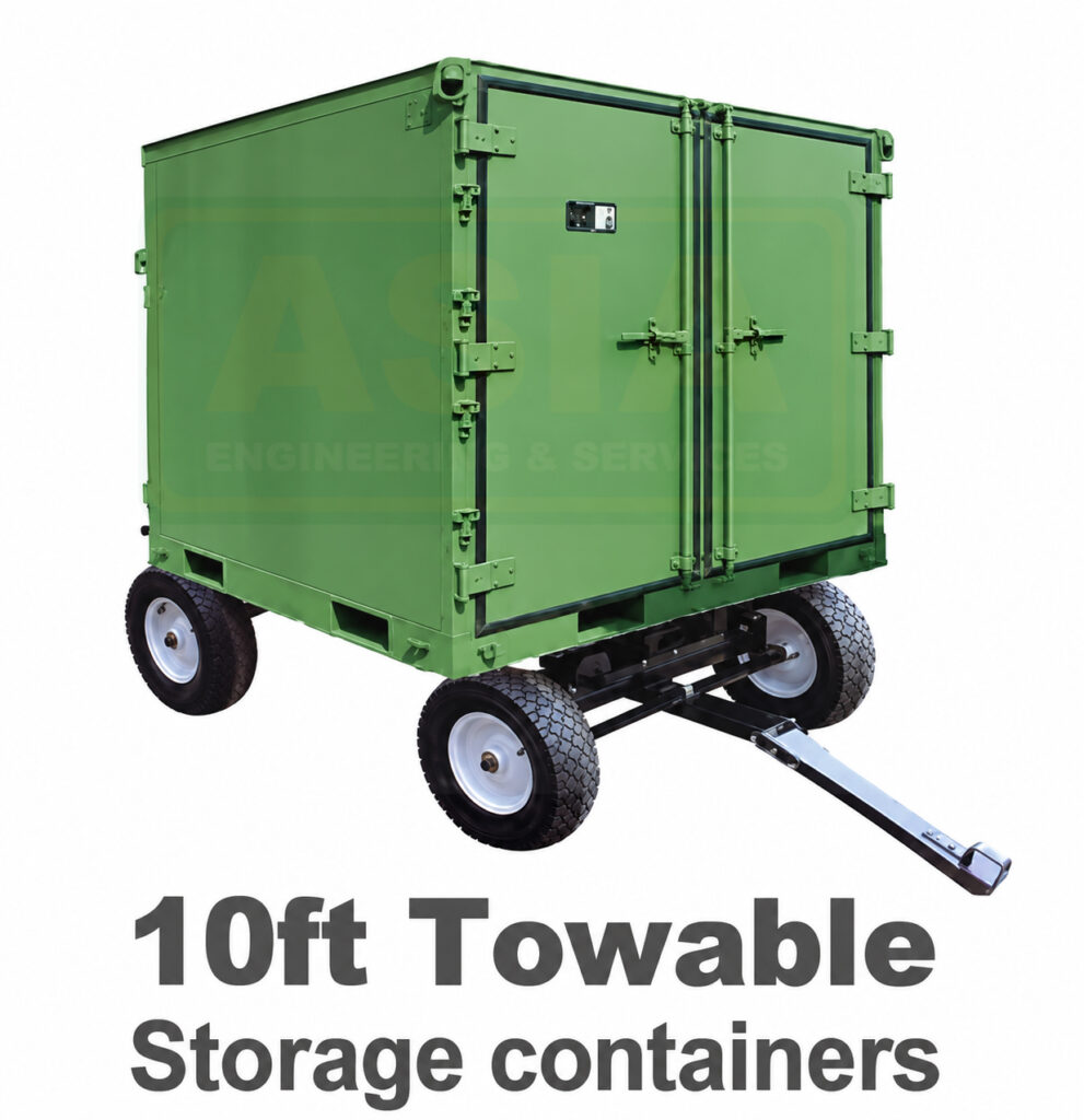 10′ Aluminium Storage ISU Containers