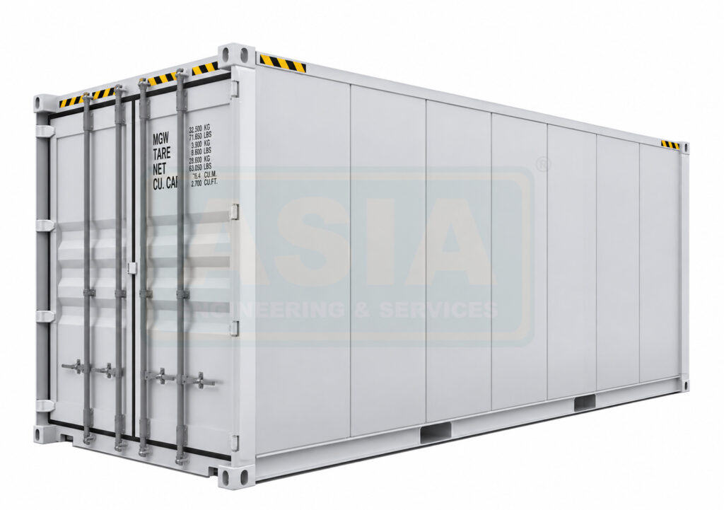 20′ 40′ 45′ Aluminium Storage Containers