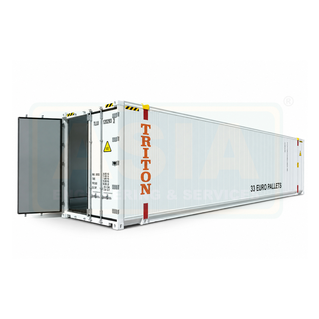 20′ 40′ 45′ Aluminium Storage Containers