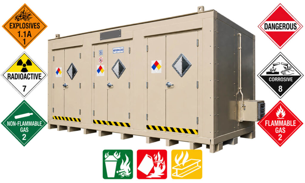 Chemical Hazmat Storage Containers
