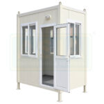 Double Double Fabricated Portable Security Cabin