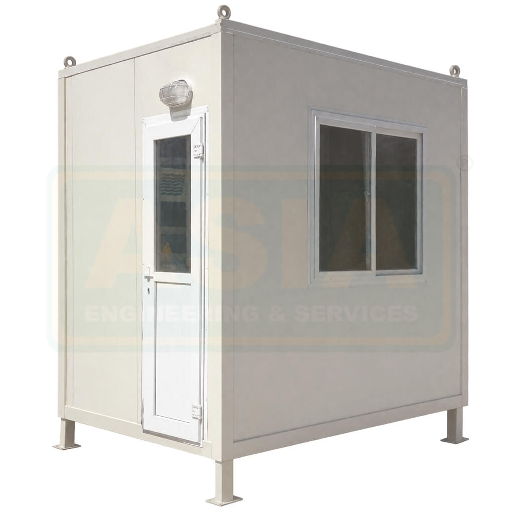 Double Fabricated Portable Security Cabin