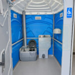 Glacier Handicap Model Portable Plastic Chemical Toilet