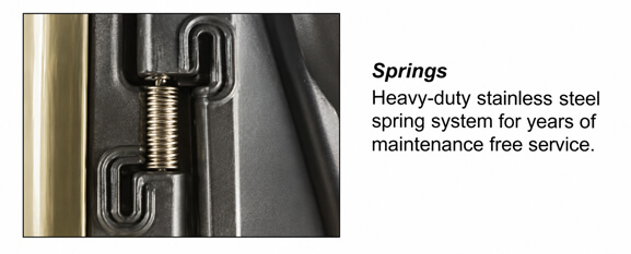 heavy duty hinge springs 