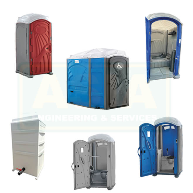PLASTIC CHEMICAL TOILETS