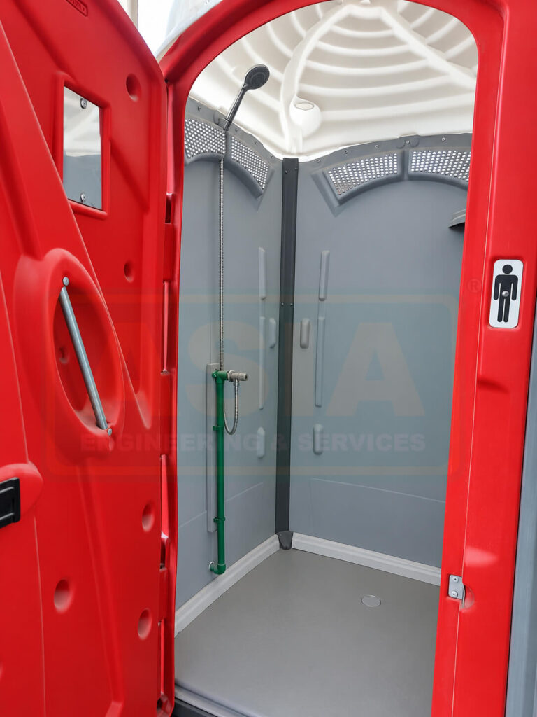 Glacier Portable Plastic Shower Unit