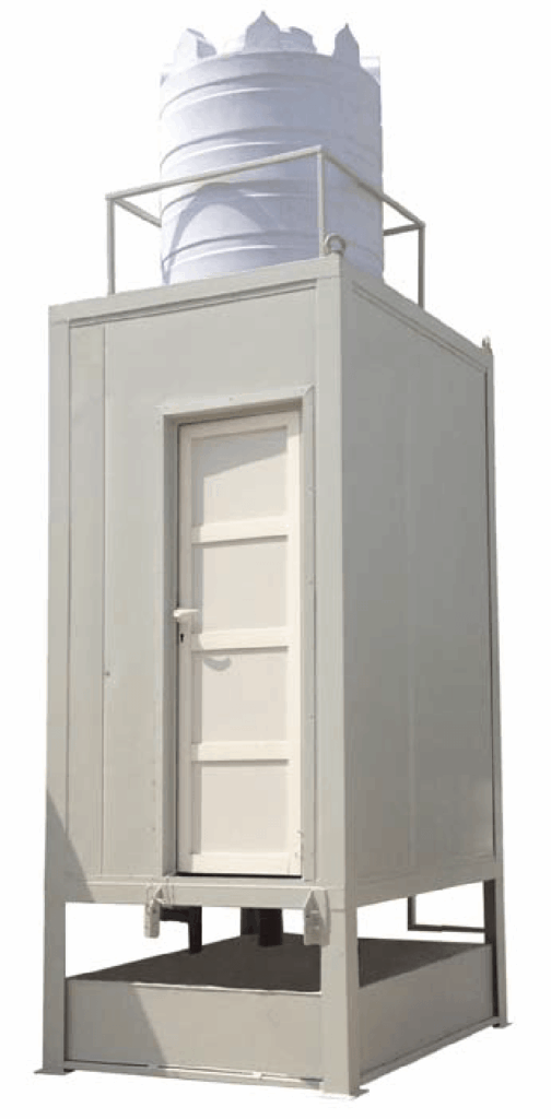 Portable Single Fabricated Toilet