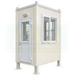 Single Fabricated Portable Security Cabin