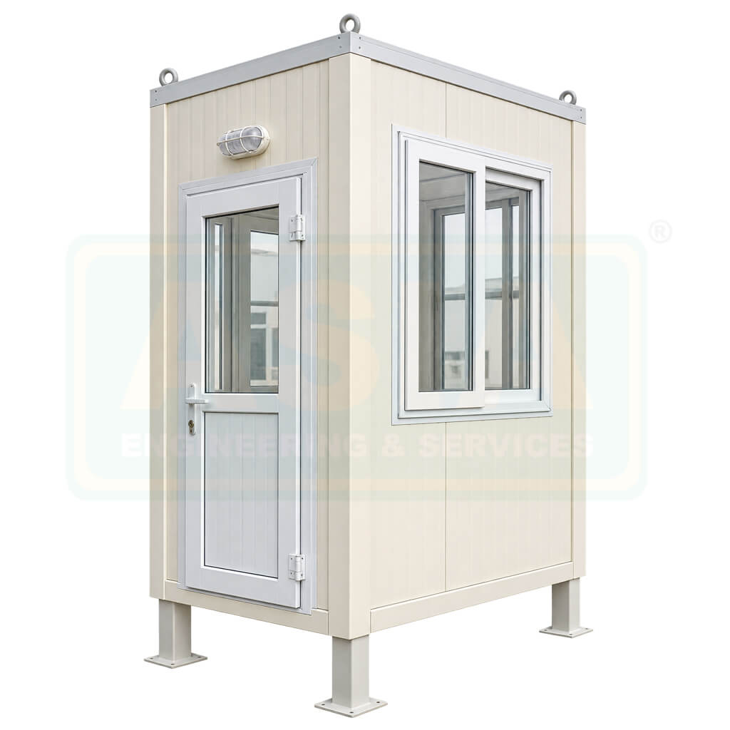 Single Fabricated Portable Security Cabin