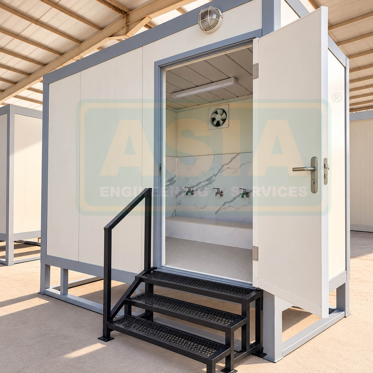 Portable Ablution Toilet Unit