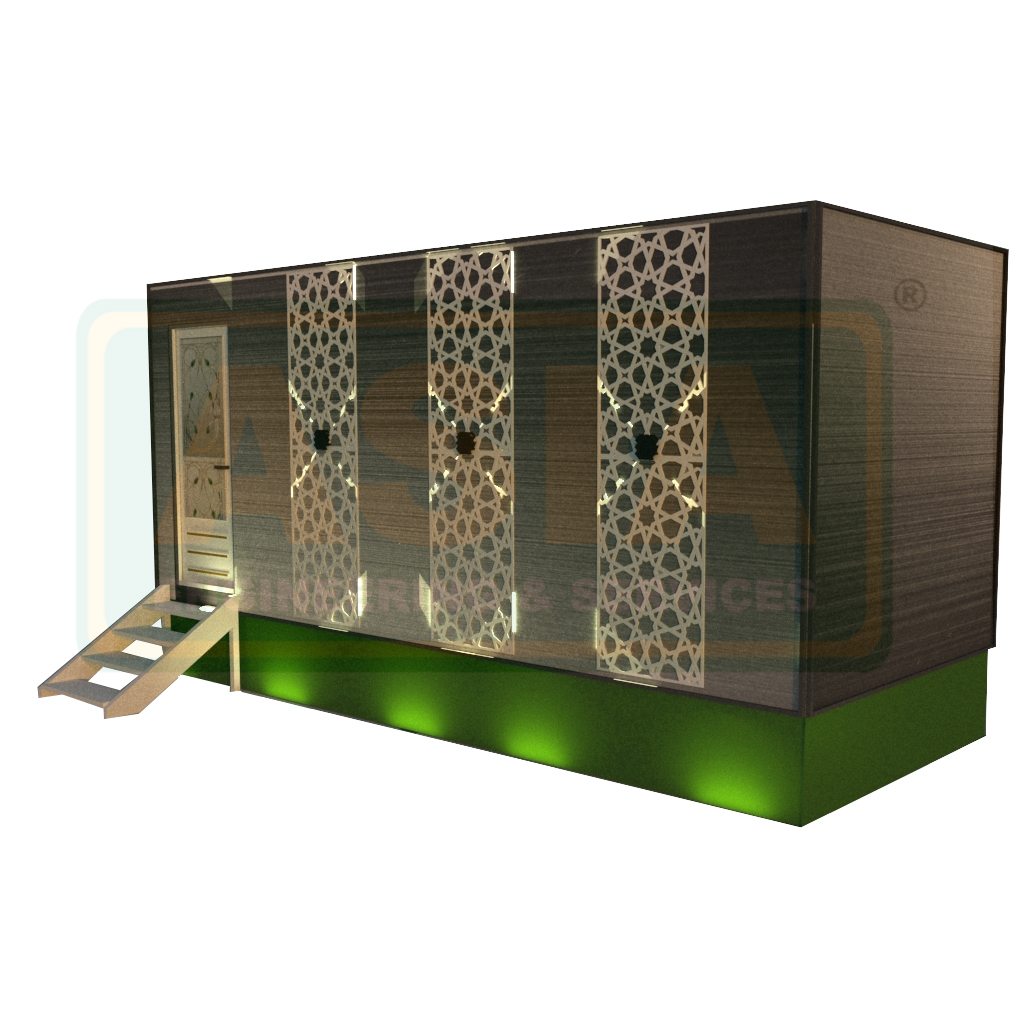 Portable VIP Toilet Restro
