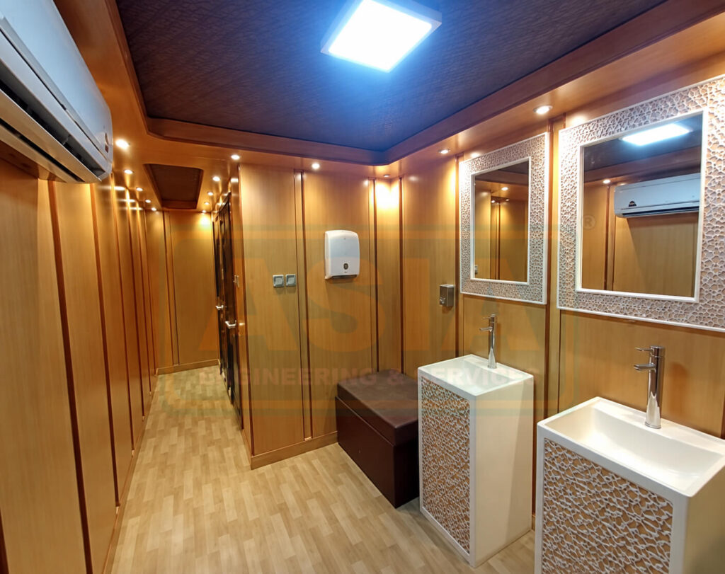 Portable VIP Toilet Restro